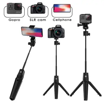 

Mini Tripod Handheld Extendable Selfie Stick Wireless Bluetooth Remote Control Universal for Android/iOS Phone Live Selfie
