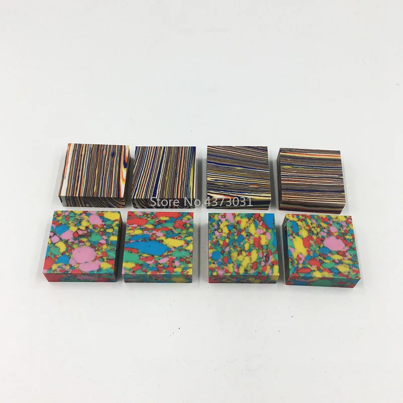 7-kinds-color-Artificial-Turquoise-DIY-knife-handle-material-For-Damascus-cutting-tool-septum-30x30x10mm (5)