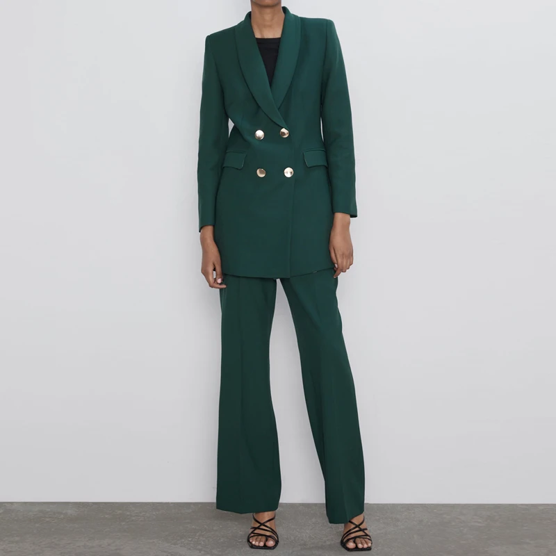 2019 New arrival Solid color Women Blazer Sprint Autumn Double breasted Ladies Suit Elegant Loose Female Jackets YNZZU YO982 2019 New arrival Solid color Women Blazer Sprint Autumn Double breasted Ladies Suit Elegant Loose Female Jackets YNZZU YO982