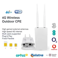 CPE905 Outdoor Wide Coverage Router 150Mbps 4G LTE Routers All Weather Wifi Booster Wifi Outside Booster Extender For IP Camera