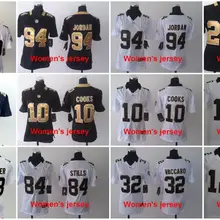 A+++ женские сшитые футболки New Orleans s ladies 9 Drew Brees 80 Jimmy Graham 10 Brandin Cooks 43 Darren Sproles