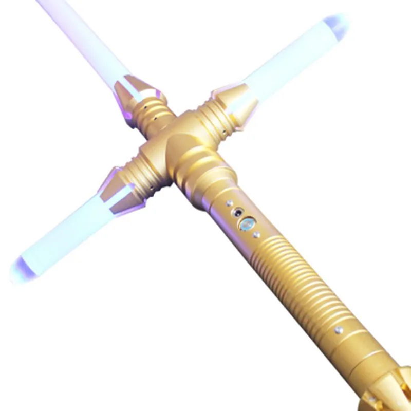 YDD Metal Hilt Big Cross Lightsaber Light Saber Sword Force FX Heavy Dueling LED Lightsaber With 1 YDD Metal Hilt Big Cross Lightsaber Light Saber Sword Force FX Heavy Dueling LED Lightsaber With 2