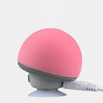 

Cartoon Mushroom Wireless Mini Speaker Waterproof Sucker Mini Outdoor Speaker Audio Small Portable Bracket