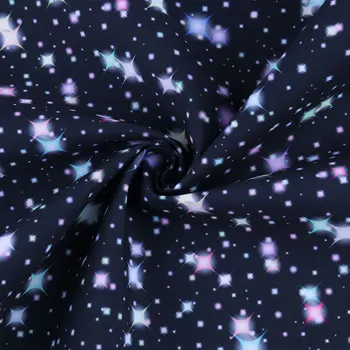 

50*145cm Starry sky print Polyester cotton Fabric Patchwor Printed for Tissue Kids Home Textile for Sewing Doll Dress Curtain