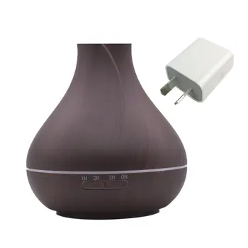 

Ultrasonic Colorful Wood Grain Aroma Humidifier Remote Control Petal Aromatherapy Machine Household Atomized Oil Diffuser