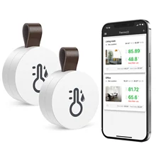 Ория термометром и гигрометром декоративные часы для Беспроводной Bluetooth наружный термометр умный дом Температура и влажности Сенсор Ория термометром и гигрометром декоративные часы для Беспроводной Bluetooth наружный термометр умный дом Температура и влажности Сенсор