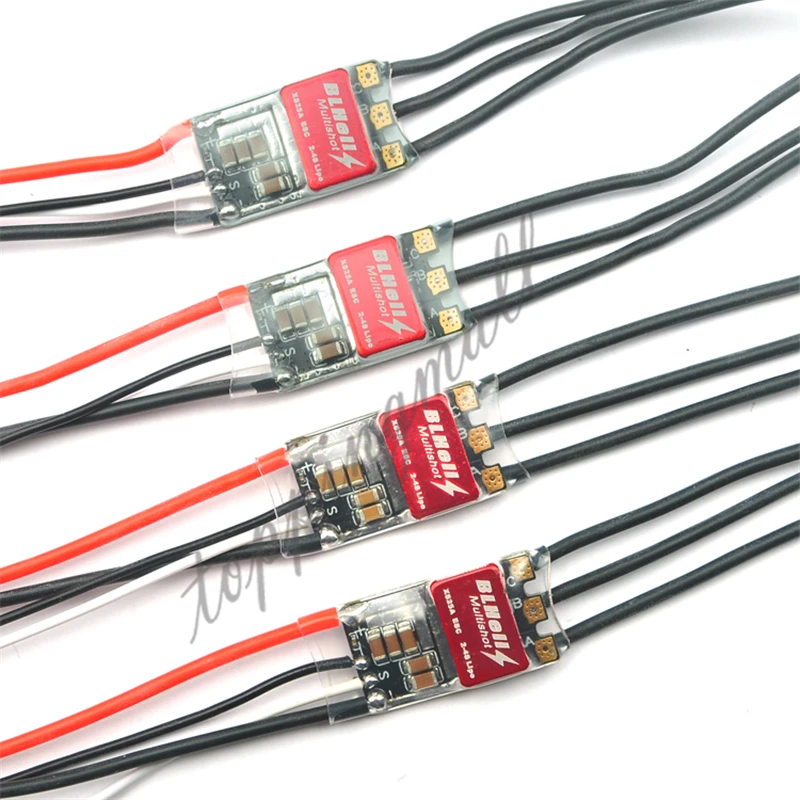 XS25A BLHeli S Mini 25A ESC EFM8BB21 встроенный загрузочный погрузчик для Oneshot125 Multishot Qav FPV