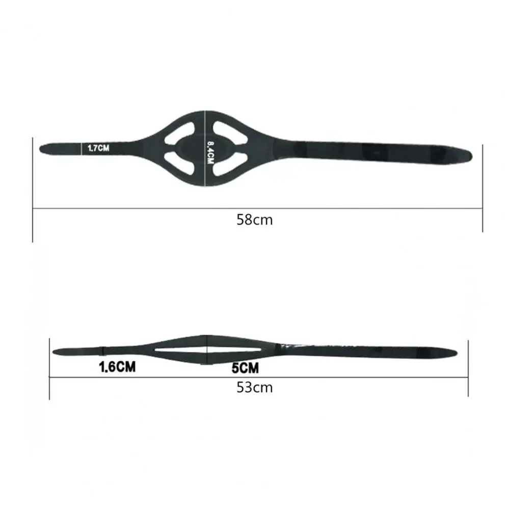 Silicone Universal Diving Mask Strap Cover Replacement Hair Protector