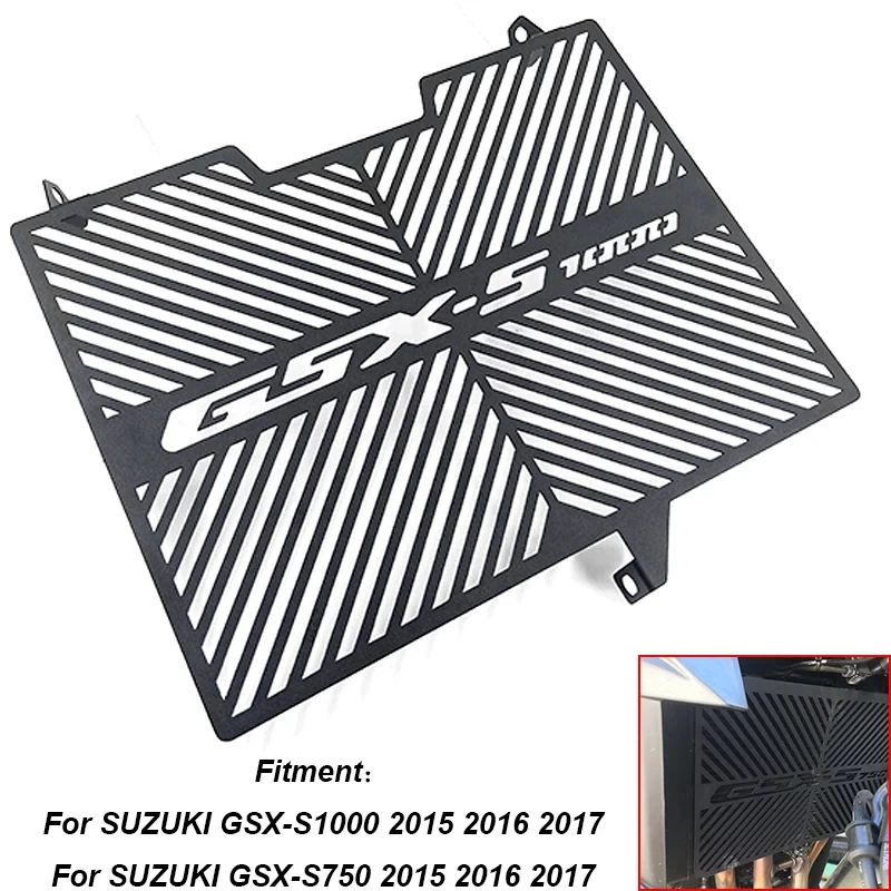 Motorcycle Accessories Radiator Grille Grill Cover Guard Protector For SUZUKI GSX-S1000 GSX-S750 2015 2016 2017 GSX S 1000 750 |