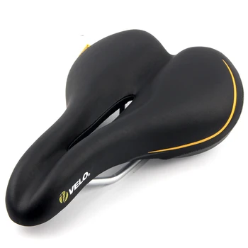 

Mountain Cycling Bike Bicycle Saddle Seat Foam Padded Soft Cushion PU Leather