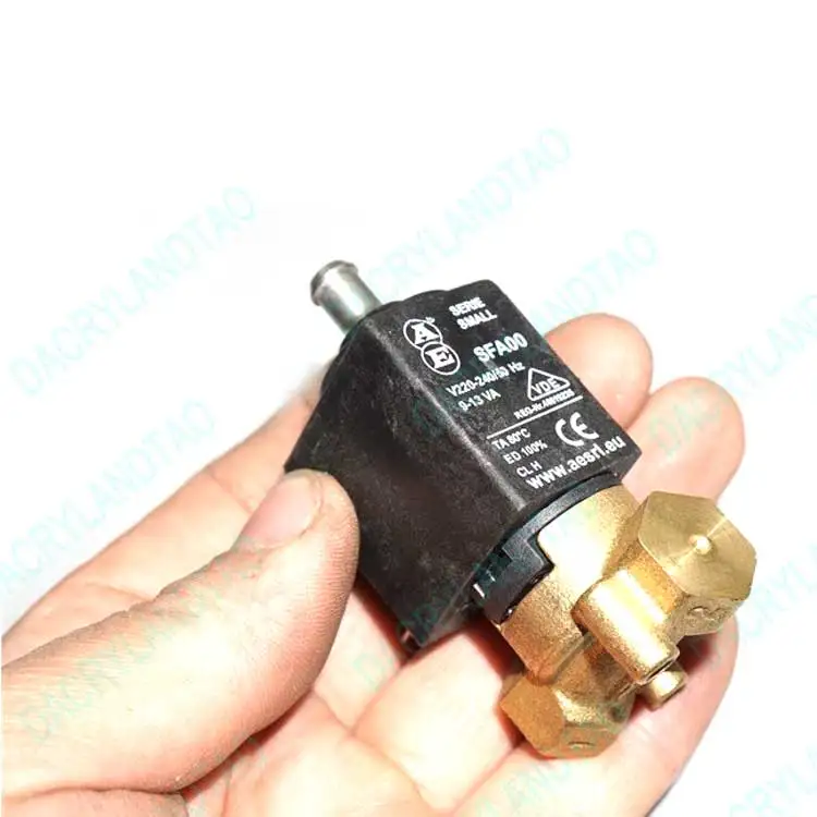 G1/8 клапан AE электромагнитный клапан ac220в~ 240 В нормально разомкнутый Тип кофемашина высокая температура и высокое давление паровой соленоид