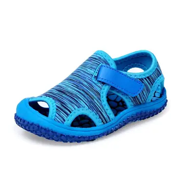 

Spring Summer Baby Girls Boys Sandals Children Beach Sandals Soft Bottom Non-slip Infant Shoes Kids Outdoor Anti-collision Shoes
