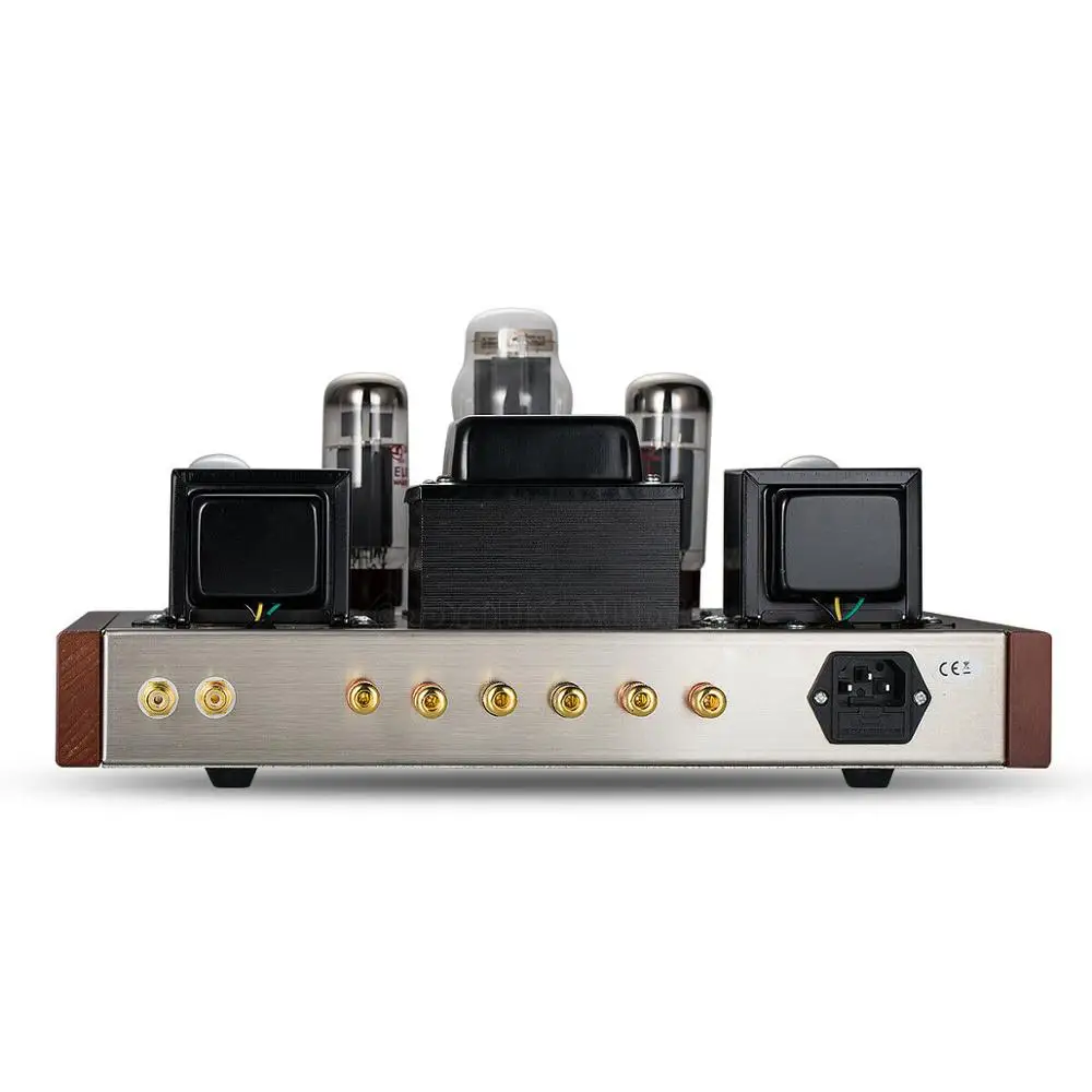 Douk Audio EL34B ламповый усилитель, одноконцевый, класса A, Hi-Fi, стерео аудио, встроенный усилитель мощности