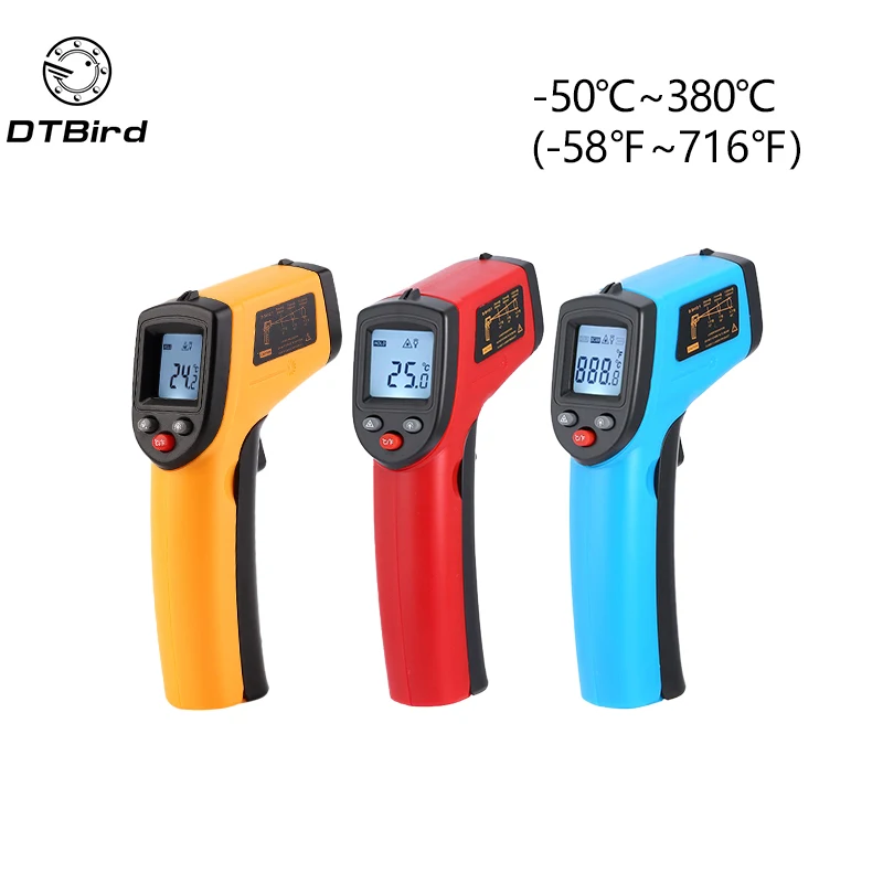 GM550 50 ~ 550 C GM320 300 цифровой инфракрасный термометр лазерный температурный пистолет