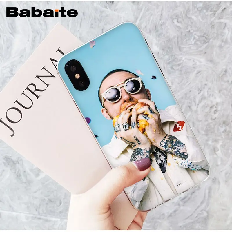 Babaite Macs Miller, прозрачный мягкий чехол для телефона Apple iPhone 11 8 7 6 6S Plus X XS MAX 5 5S SE XR, чехол для мобильного телефона