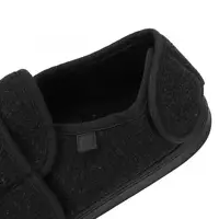 Comfy Memory Foam Closed Toed Diabetic Edema Adjustable Pain Relief Flat Shoes 3