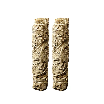 

2pcs White Sage California White Sage Pure Leaf Smoky Purification Sage Smudge Stick White Sage Smoking (110g)