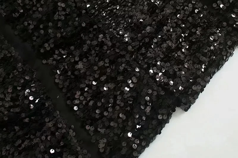 Увядшие английские поддельные две части сексуальные sequines Мини платье для женщин vestidos de fiesta de noche vestidos рождественское вечернее платье для женщин