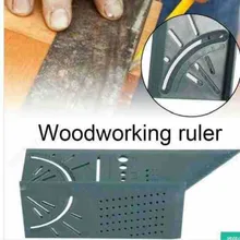 Деревообрабатывающий 3D Mitre углоизмерительный квадратный единица измерения инструмент с Калибровочная линейка инструменты с плотницкий карандаш