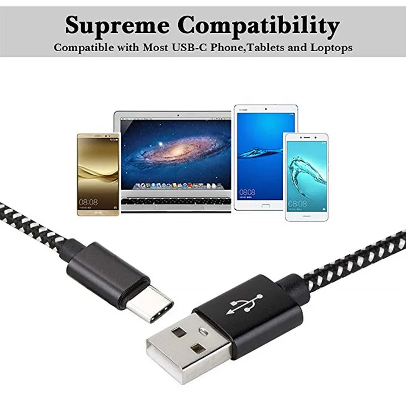 Зарядное устройство+ 1 м type-C USB кабель для передачи данных для Xiaomi huawei P30 P20 Lite mate 30 20 Pro Honor 20 10 V30 V20 Nova 6 5T 5 5i