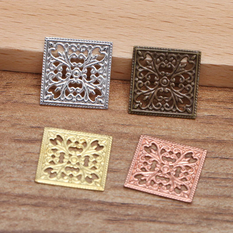 200-PCS-15mm-Metal-Brass-Filigree-Hollow-Square-Connector-Charms-Base-Setting-DIY-Handmade-Accessories-For (2)