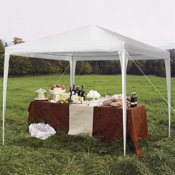 

3x3m Gazebo Tents White Waterproof Garden Tent Gazebo Canopy Outdoor Marquee Market Tent Shade Summer Party Wedding