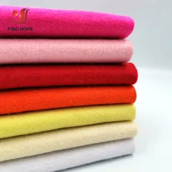 Set of 7 Soft Felt Fabric Rolls - 20x90cm Non-Woven Sheets for DIY Crafts & Sewing Projects (1.4mm Thick) (Pink Series)