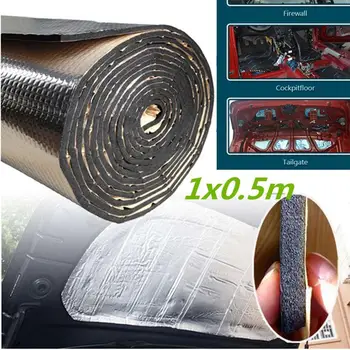 

New Car Heat Shield Insulation Sound Deadener Mat Aluminum Foil Car Sound Deadener Noise Insulation Acoustic Dampening Foam