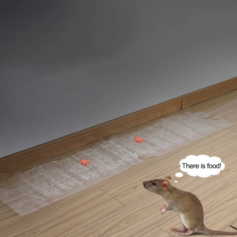 

1.2M Sticky Mouse Board Mice Rat Glue Trap Mouse Glue Board Mice Catcher Non-toxic Pest Control Trap Reject Mouse Killer