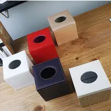 Кожаный Автомобильный подлокотник коробка для салфеток автоматический насос держатель кассеты съемные наклейки коробка для салфеток Органайзер Подходит для BMW