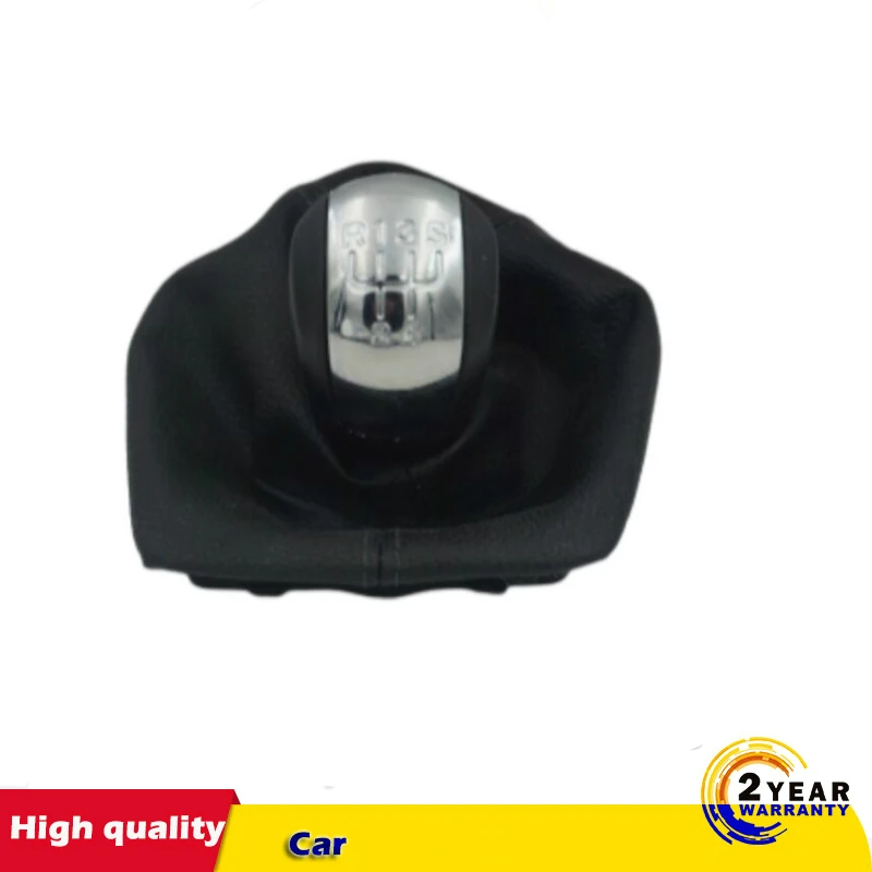 Подходит для Skoda Octavia 2 A5 MK2 2004-2010 2010 5 скоростей цвет черный кожа хромированная