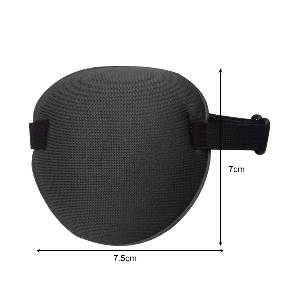 Eye Mask Eye Patch Amblyopia Eye Mask Adult Kids Strabismus Eye Training Single Patch Cover Adjustable Eyeshade Filled Strabismus Eyes Training
