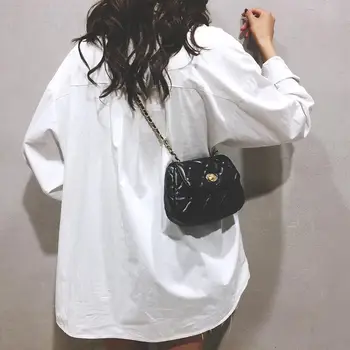 

New Fashion Handbags Not Easy to Damage Fashion Women PU Leather Shoulder Bags Chain Flap Mini Crossbody Messenger Bags
