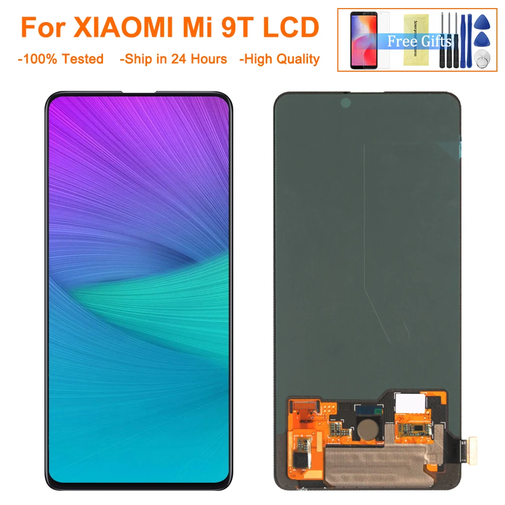Original 6.39'' For XiaoMi Mi 9T Pro LCD with frame for Redmi K20 Pro