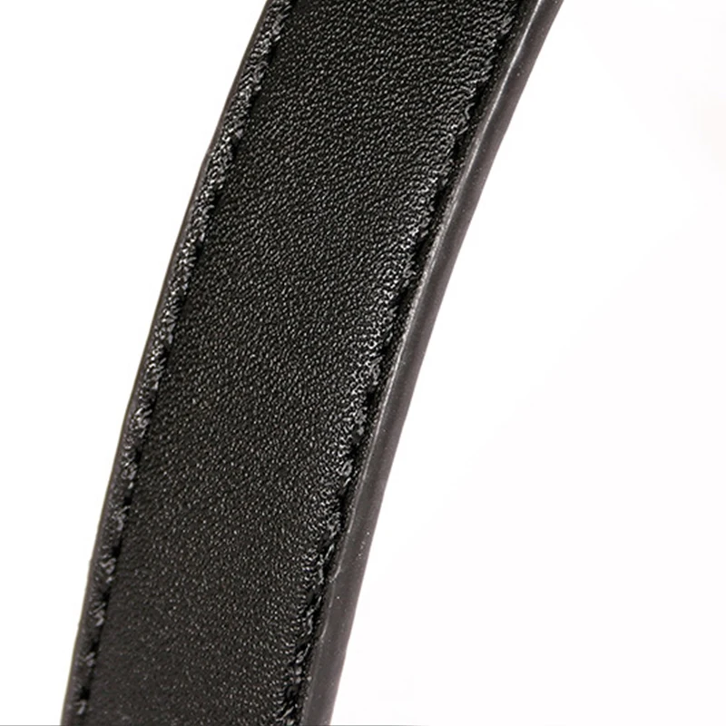 Noir - Bandoulière à chaîne en métal doré, nouvelle sangle de sac à