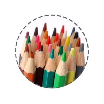 

Rollable Canvas Bag Color Hexagonal Pencil 72 Colors Student Painting Set Smooth Writing