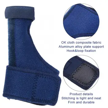 

Breathable Soft Thumb Correction Belt Adjustable Finger Brace Support Fixing Strap Finger Fixing Straps Average Size