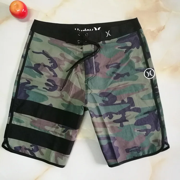

2019 Hot Sales/Camouflage Korean-style Fitness Europe And America Quick-Dry Seaside Surfing/Sports Large Size Trunks Shorts