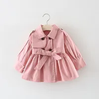 Autumn Baby Girl Clothes Jacket Fashion Baby Girls Coat Jackets Long Sleeve Children Clothing Outerwear Age for12M-3Years 2024 5