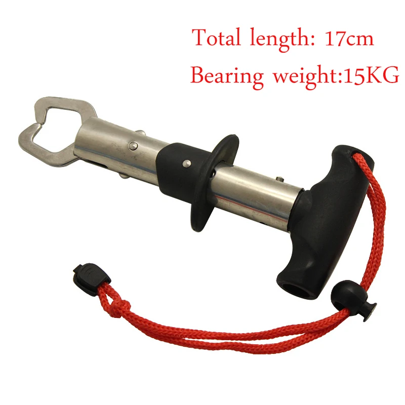 

Stainless Steel Fishing Lips Fishing Pliers T-strap Grip Fishing Trigger Grip Fishing Accessory New 2020 Hot Super New