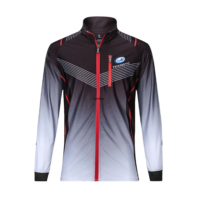 Men and Women Universal Moisture-absorbing Sweat-absorbing Print Quick-dry Fishing Jerseys Fishing