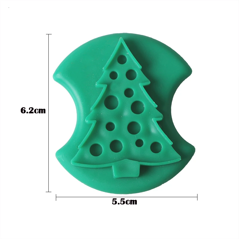 6 шт./компл. торта печенье сахара вырубки Fondant Mold Рождественский праздничный Декор DIY тортов украшения инструменты