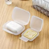 Outdoor Travel Soap Storage Box Home Hotel Bathroom Translucent Waterproof PP Plastic Soap Dishes With Lid ► Photo 3/6