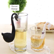 Фильтр для чая, безопасный материал, Многофункциональный кухонный инструмент, чайник для дома, маленький лебедь, чайник, кухонный фильтр для чая