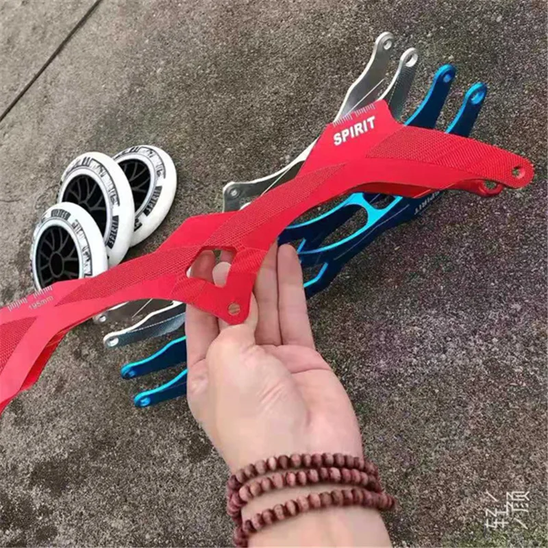 3 колесные скоростные коньки Sports SPIRIT 90 мм 100 110 125 линейные рама из сплава CNC 165 195