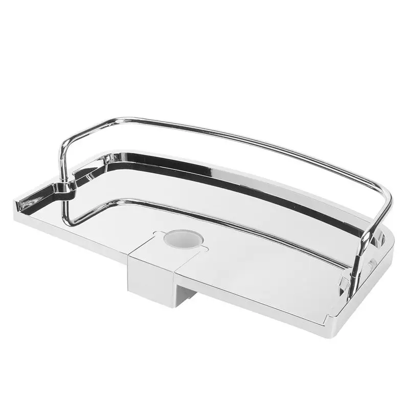 Bathroom Pole Shelf Shower Storage Caddy Rack Organiser Tray Holder Dia 25Mm |