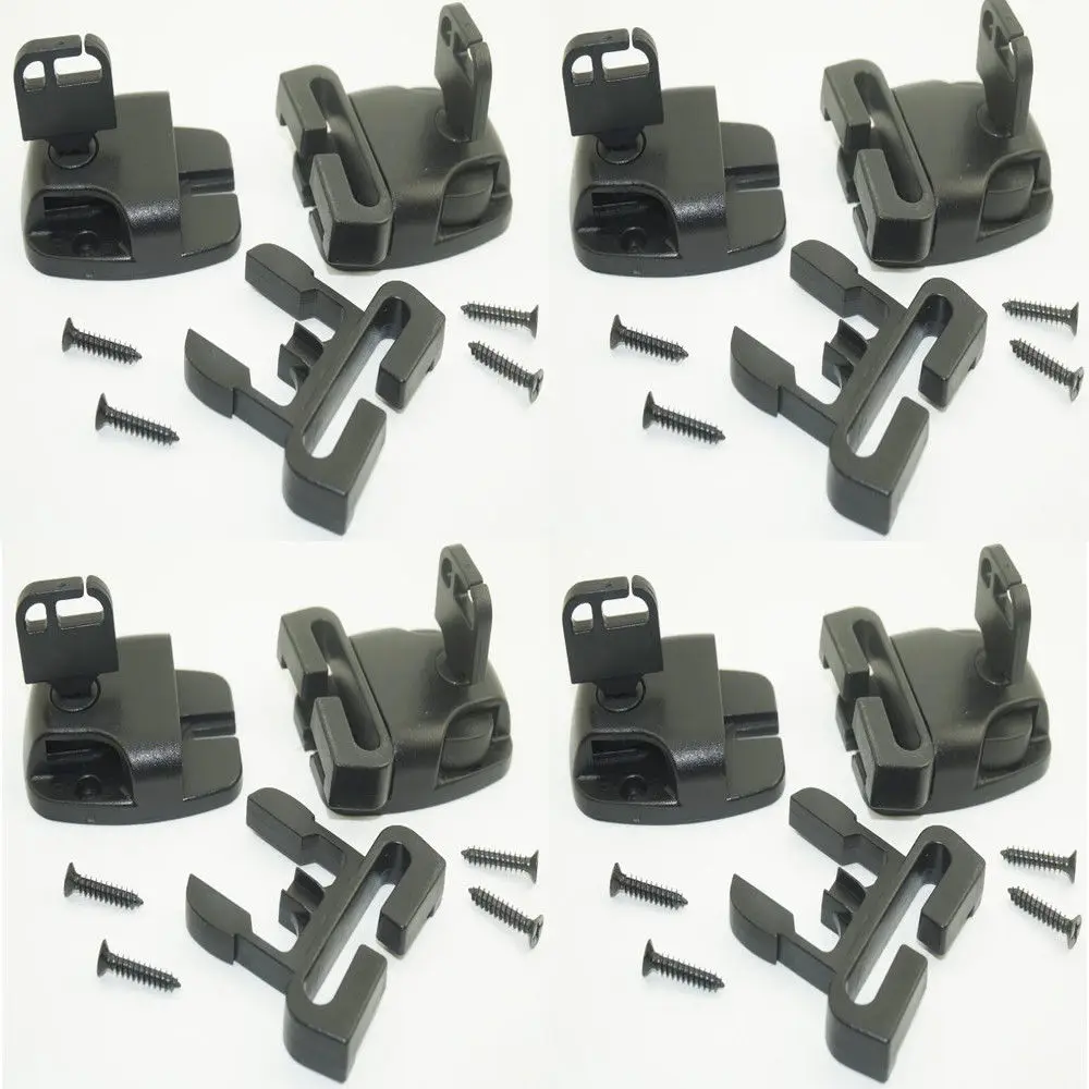 10SET BATTERY BOX HOLDER STRAPS MOUNT BUCKLE LATCH for Boat Marine
