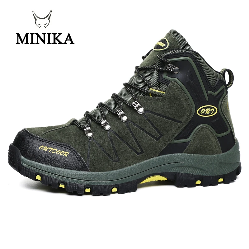 Мужская водонепроницаемая походная обувь для охоты удобные трендовые кроссовки