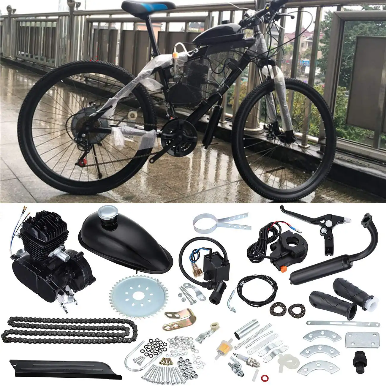 gas motor for mountain bike