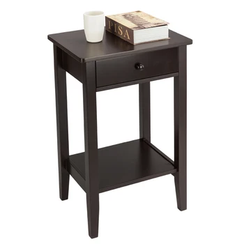 

Bedroom Bedside Cabinet Fashion Two-layer Bedside Table High Quality Coffee Table with Drawer for Home Indoor Furniture Decor